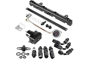 COPACHI Fuel Line System Kit K Series Tucked K Swap Compatible with Civic Integra AN6 K20 K24 DC2 EG EK After-Market Parts