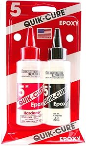BSI BSI-202 Quick-Cure 5Min Epoxy Bob Smith Ind, 9 oz.