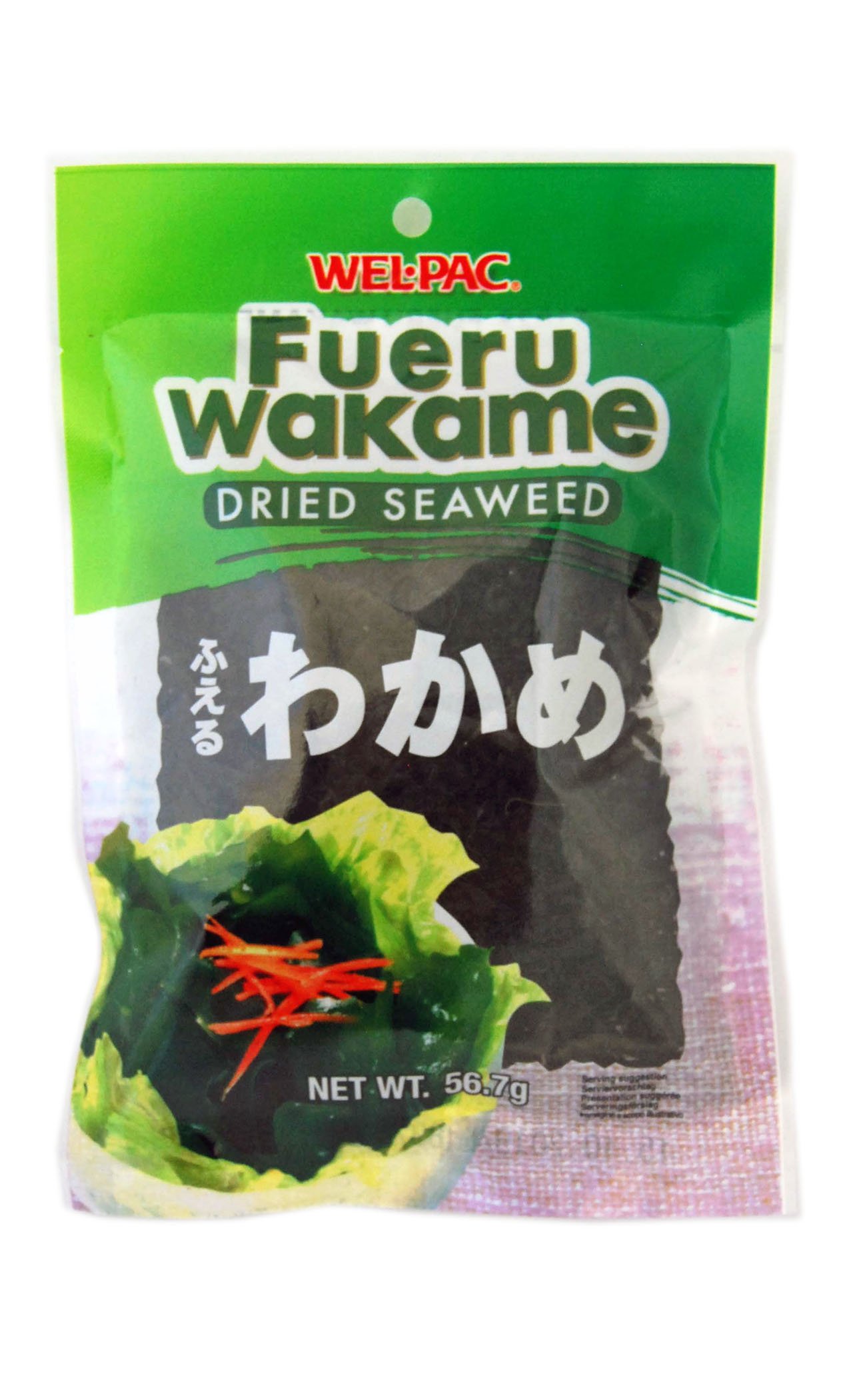 WelPac Fueru Wakame (Dried Seaweed) Net Wt. 2 Oz. Buy Online in