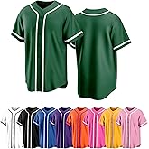 Team Name Custom Men Baseball Jersey Softball T Shirts Women