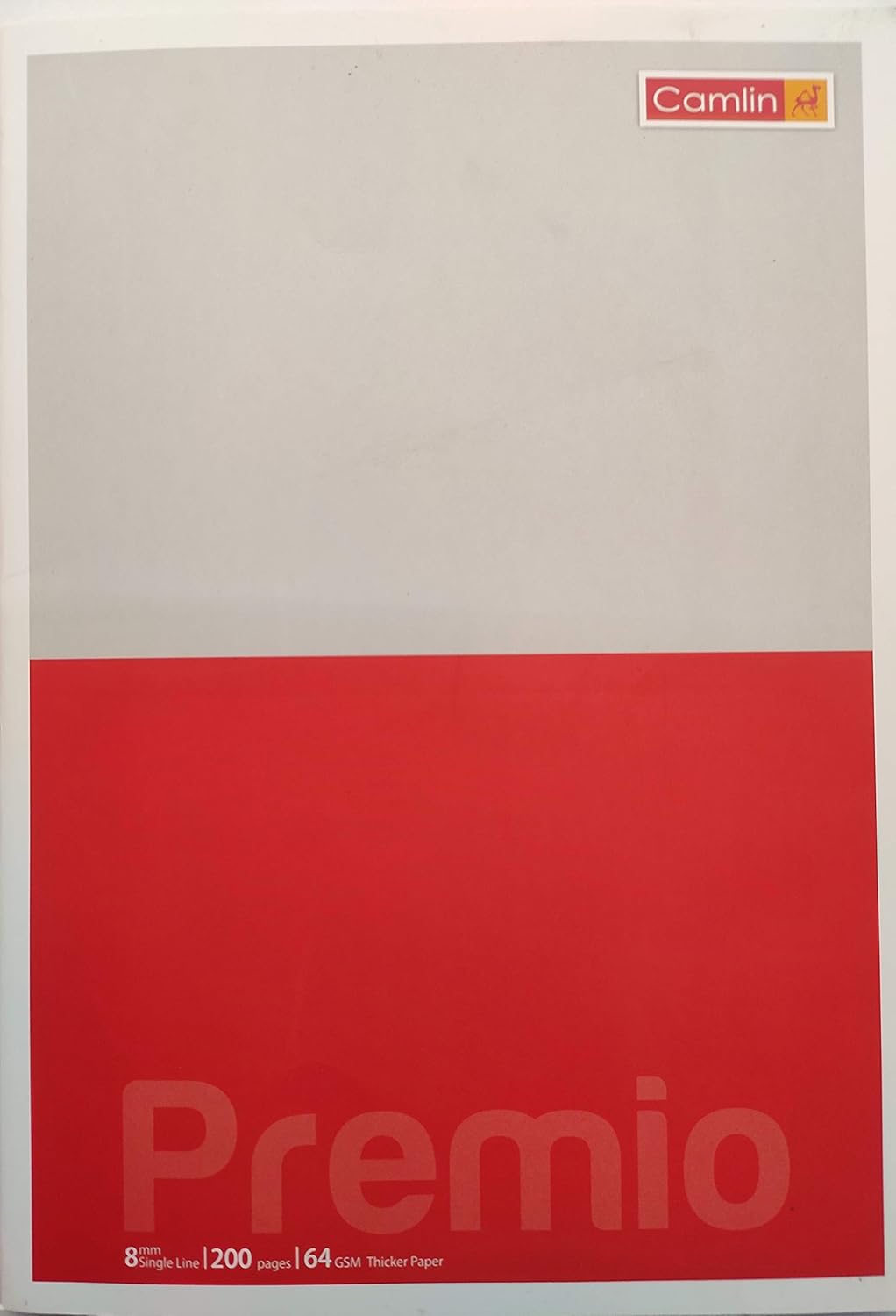 Camlin Notebook 200 Pages, Premio, 64 GSM Thicker Paper (Pack of 6