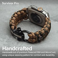 KORDIZ Survivor Pro - Paracord Apple Watch Band