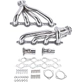 Manifold Header Stainless Steel for 1982-2004 Chevy S10 GMC Sonoma Jimmy | for Truck &amp; SUV LS1 LS2 LS6 LS7 Engine 1982-2004, 4.8L, 5.3L, 5.7L, 6.0L, 6.2L Engines, V8 engines
