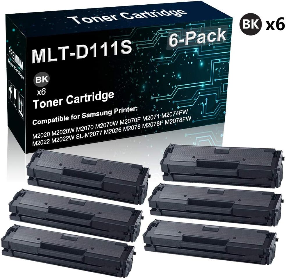 6Pack Black Compatible High Capacity Xpress M2022 M2022W Printer Toner Cartridge