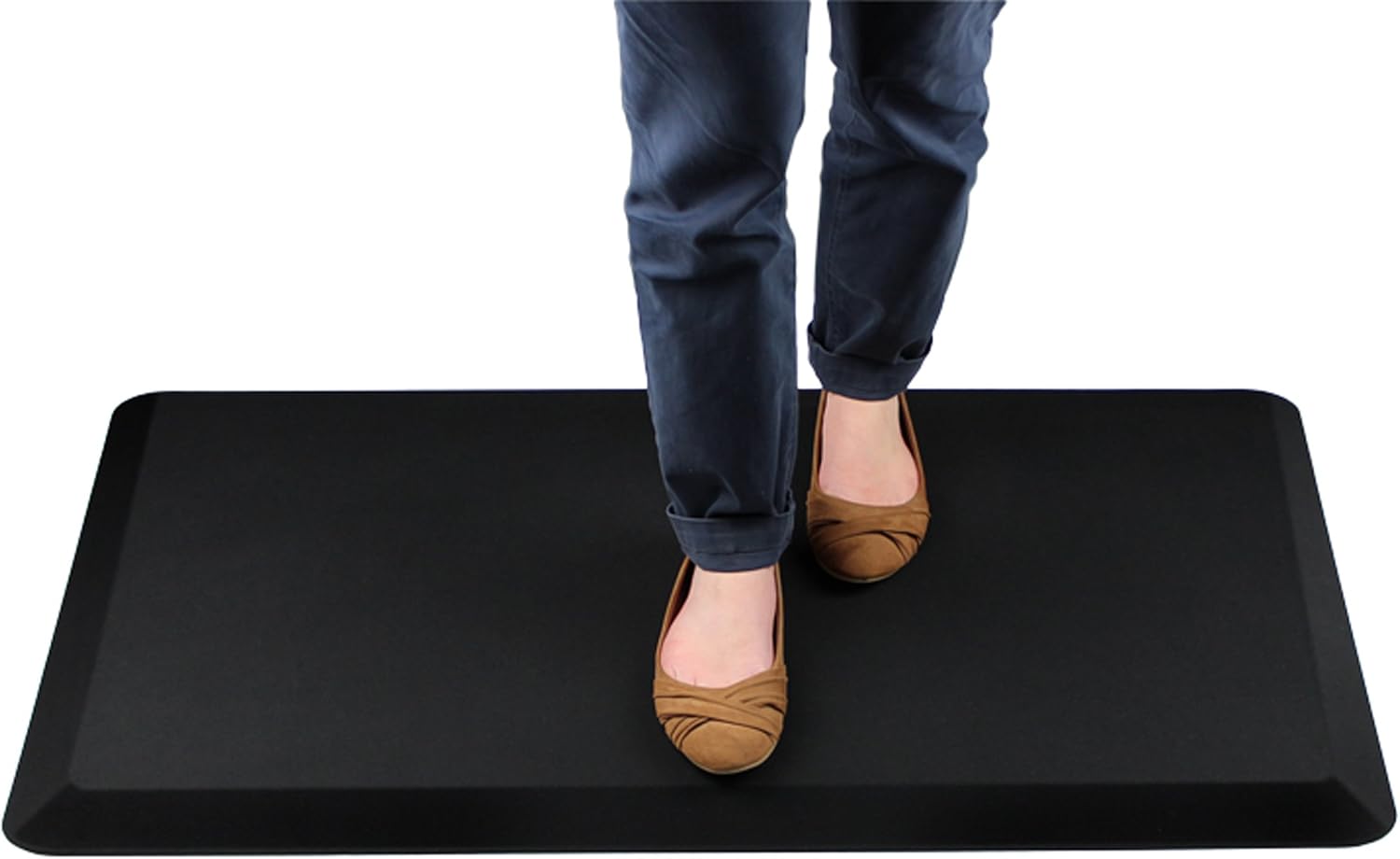 AFS-TEX System 3000 Anti-Fatigue Comfort Mat, 50 x 100 cm, Black, 99.1L x 50.8W x 2Th cm - Image 4