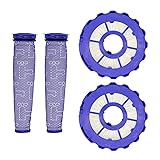 Lemige 2 Pack Post-Motor Filters & 2 Pack Pre-Motor