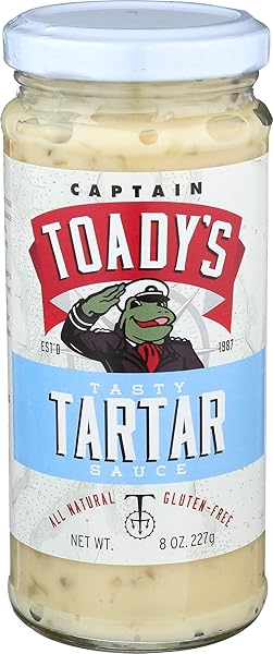 CAPTAIN TOADYS, SAUCE TARTAR, 8 OUNCE