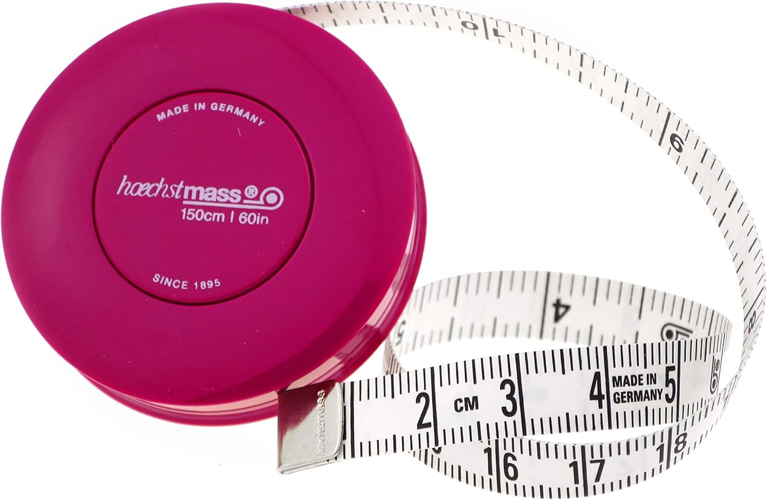hoechstmass Balzer 80206F Tape Measure Rollfix 150 cm/60 Inches