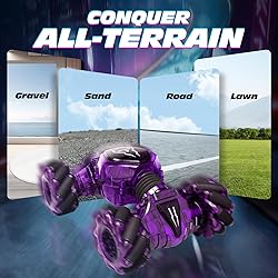 Tecnock Remote Control Car for Boys Girls, 2.4GHz