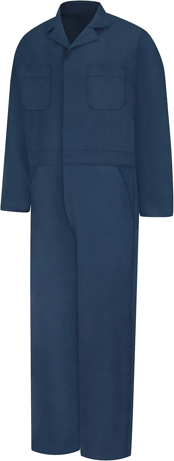 Red Kap Men's Navy Speedsuit: Clothing