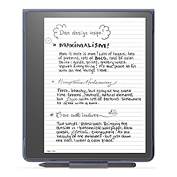 Amazon Kindle Scribe Brush Print Leather Folio