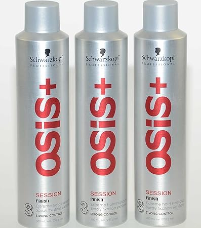 3´er Pack - Osis+ Session Extreme Hold Hairspray 300 ml Nr.3 Strong control