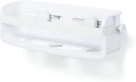 Amazon Umbra 浴室収納 お風呂ラック ビン 吸盤 ジェルロック ホワイト W330 D H114mm Flex フック オンライン通販