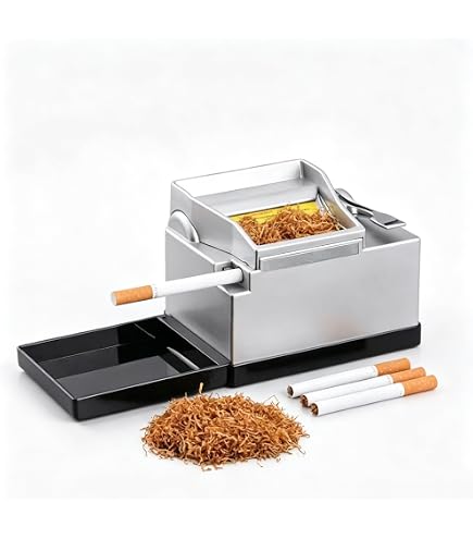 electric cigarette machine amazon Automatic Rolling Injector Machine for Tubes King/Regular/Slim 100s Cigarette Injector Roller Machine (Cream-Colored) : Health & Household Electric Cigarette Injector Machine Rechargeable