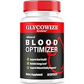 Glycowize Blood Optimizer - Glycowise, Glycowize Advanced Optimizer Capsules, Glycowise Premium Formula, Glycowize Supplement Support Pills, 30 Capsules for 1 Month