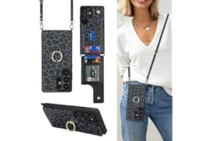 Cavor for Samsung Galaxy S25 Ultra Case Wallet with Card Holder for Women, for Galaxy S25 Ultra Crossbody Case with Strap, 36