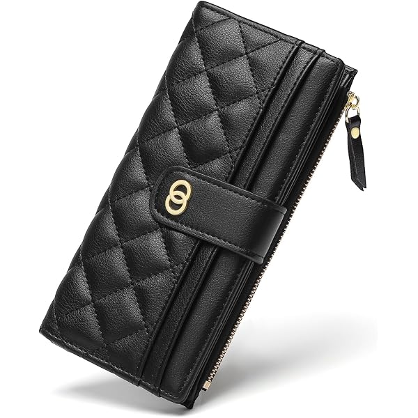 Amazon.com: Mossruta Luxury Real Leather Zip Around Travel Wallet