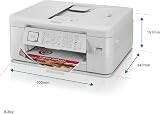 Brother MFC-J1010DW Wireless Colour Inkjet Printer 4-in-1 UK Plug view 3