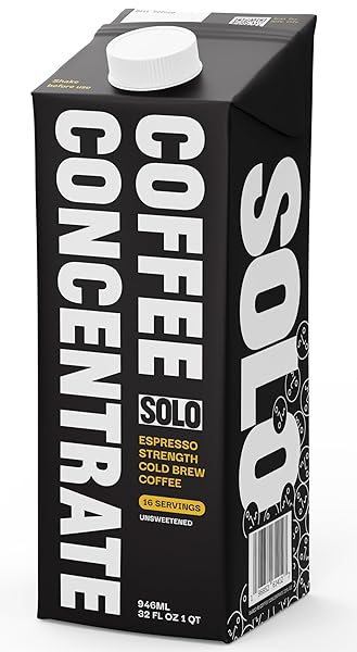SOLO COLD BREW COFFEE CONCENTRATE – COLOMBIAN &...