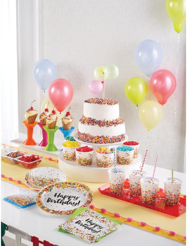 Creative Converting 324667 All Over Print Plastic Tablecover, 54" x 102", Table Cover: Kitchen & Dining