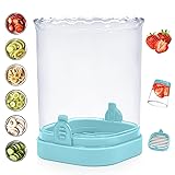 New Fruit Slicer Cup - Strawberry Cutter Fruit and