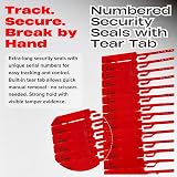 Nadia's Little Treasures TabLock UK Seals 500 Tamper Evident Pull Through Tear view 4