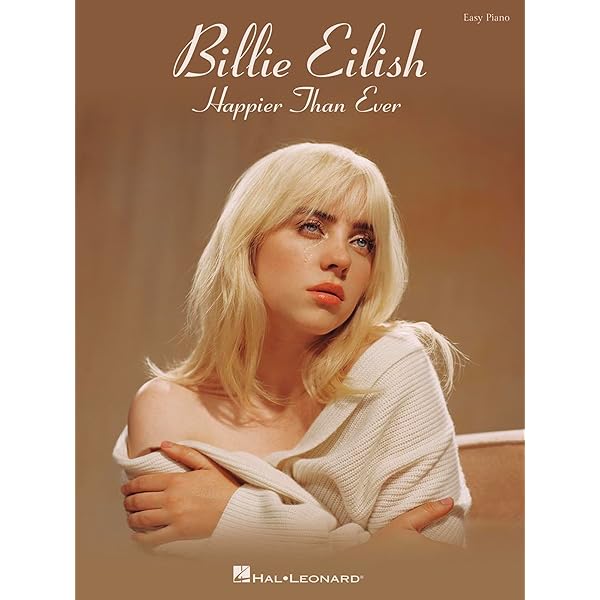 Amazon.com: Billie Eilish - Happier Than Ever: Piano/Vocal/Guitar