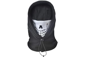 HZTG Kids Winter Warm Full Face Mask Balaclavas Hat Boys Girls Ski Riding Fleece Neck Warmer