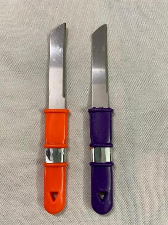 Buy Plastic Handle Knife with Plain Blade Online at Low Prices in India