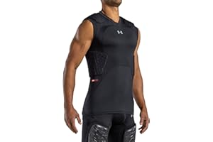 Under Armour Mens Gameday Armour Pro 5 Pad Top Youth, New Black, Large US