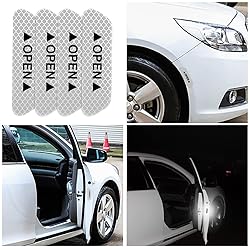 4PCS Car Door Open Warning Reflective