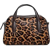 Madewell Women's The Mini Crossbody Bag in Leopard-Print Haircalf