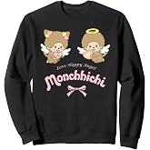 Monchhichi Love Happy Angel Monchhichi Cherubim Kawaii Sweatshirt