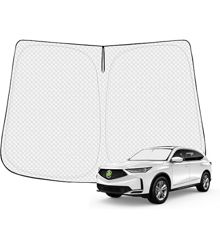 Windshield Sun Shade For Acura MDX (2021-2025) - Reflective 240T Cover, UV & Heat Protection