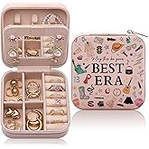 CEASQVAA Best Jewelry Box Gift, Inspired Small Jewelry Case for Music Lovers Fans Women, Singer Merch Portable Jewelry Case, In My Best Jewelry Organizer Holder Storage Boxes