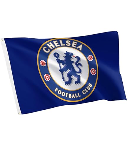 Chelsea FC Bandiera Grande Crestata Ufficiale (5 Piedi X 3 Piedi - Foto 3