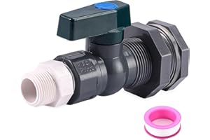 MCVOMV Rain Barrel Spigot Kit 3/4 Rain Barrel Diverter Kit Rainwater Collection System Rain Gutter Diverter Rain Barrel Hose Water Spigot Rain Catchment System Rain Diverter Rain Barrel Stand