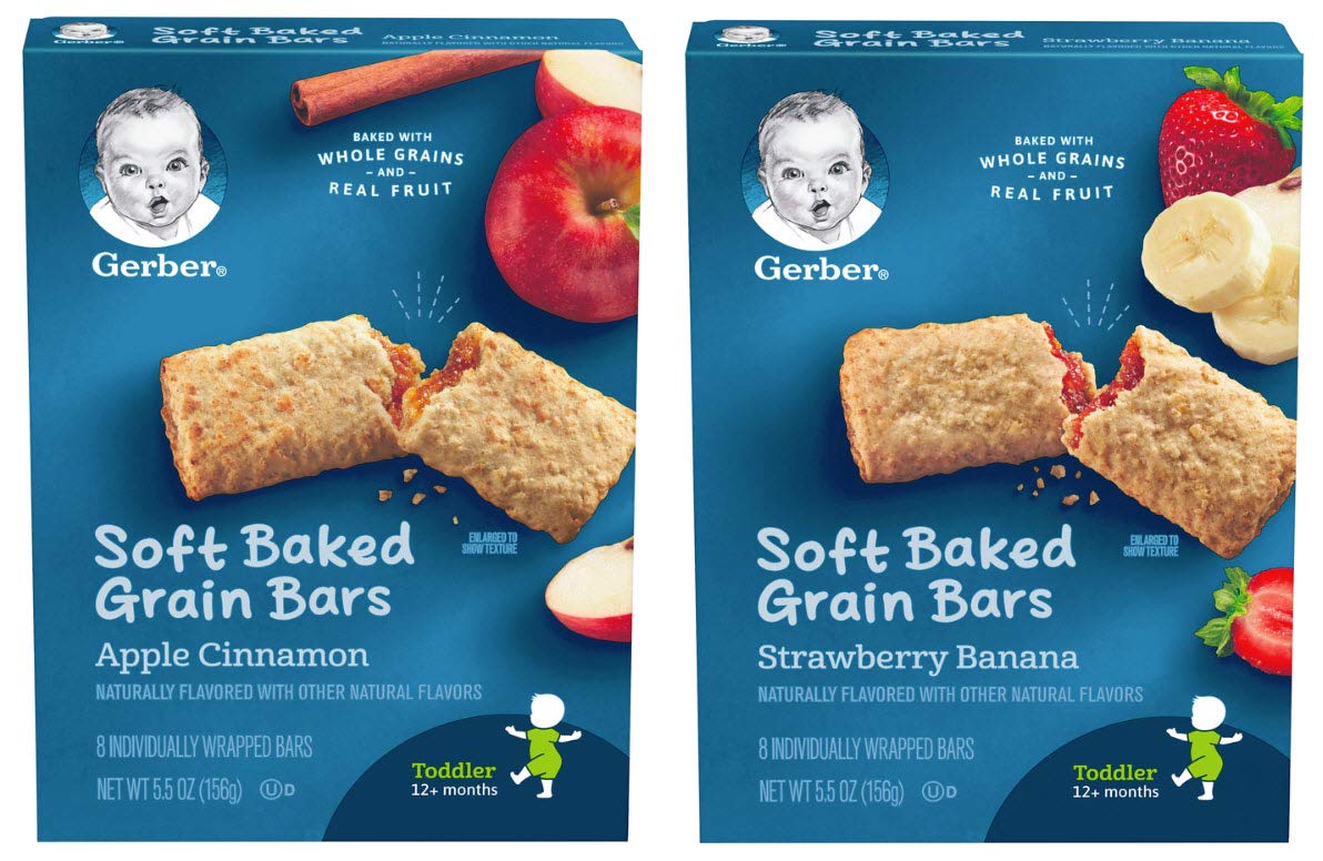 gerber cereal bars
