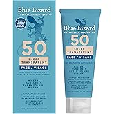 Blue Lizard Sheer Face Sunscreen Lotion - SPF 50-50 ml