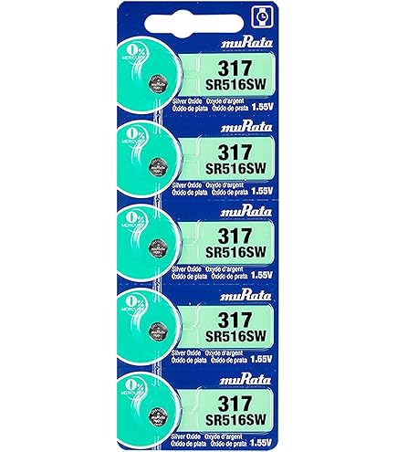 s.murata Amazon.com: Murata 321 Battery SR616SW 1.55V Silver Oxide