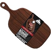 Badibest Premium Walnut Wood Cutting Board for Meat, Vegetables & Fruits Eco-Friendly Charcuterie Boards – Natural Wood Cutting Boards for Kitchen Non Toxic – Features Handle & Convenient 14*6.3" Size