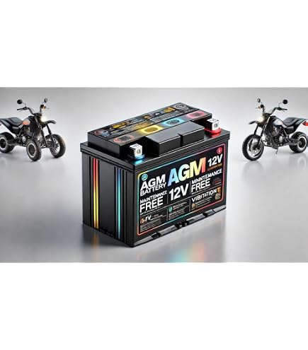 Amazon.com: Powersports Battery Maintenance-Free For 66000340