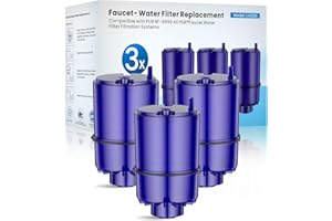 BREAUILL Faucet Water Filter Replacement Fit for All PUR, for PUR Plus Faucet Filtration Systems, NSF Certified Water Filter Compatible with Pur RF-9999, 3 Pack