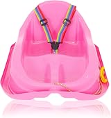 Molti Children's Sledge with Safety Belt for Toddlers Up to 3 Years Pink view 6