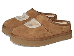 UGG Girls Kids K Bea Mary Jane Slipper, Chestnut, 1