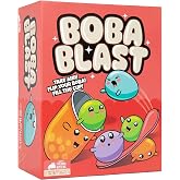 Exploding Kittens Boba Blast, 2-5 Players, Age 7+ Rapid-Fire Game | Flip boba discs into cups with spoon launchers, tackle trick-shot challenges, and race through fast, travel-ready rounds.