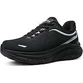 LUSWIN Men's Walking Shoes Lightweight Breathable Cushioning Running Shoes Athletic Tennis Workout Gym Non Slip Comfortable Fashion Sneakers