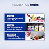 KINGWAY LC422XL 4-Pack Ink Cartridges for Brother LC422XL LC-422XL view 5