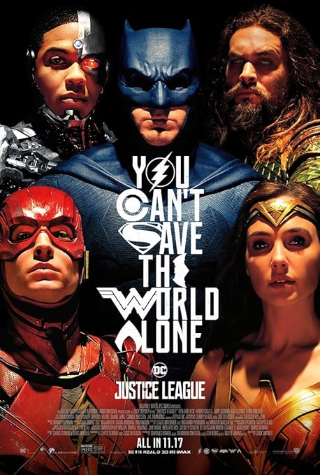 Amazon Com Justice League Movie Poster 2 Sided Original Final 27x40 Ben Affleck Gal Gadot Everything Else Amazon Com Justice League Movie Poster 2 Sided Original Final 27x40 Ben Affleck Gal Gadot Everything Else