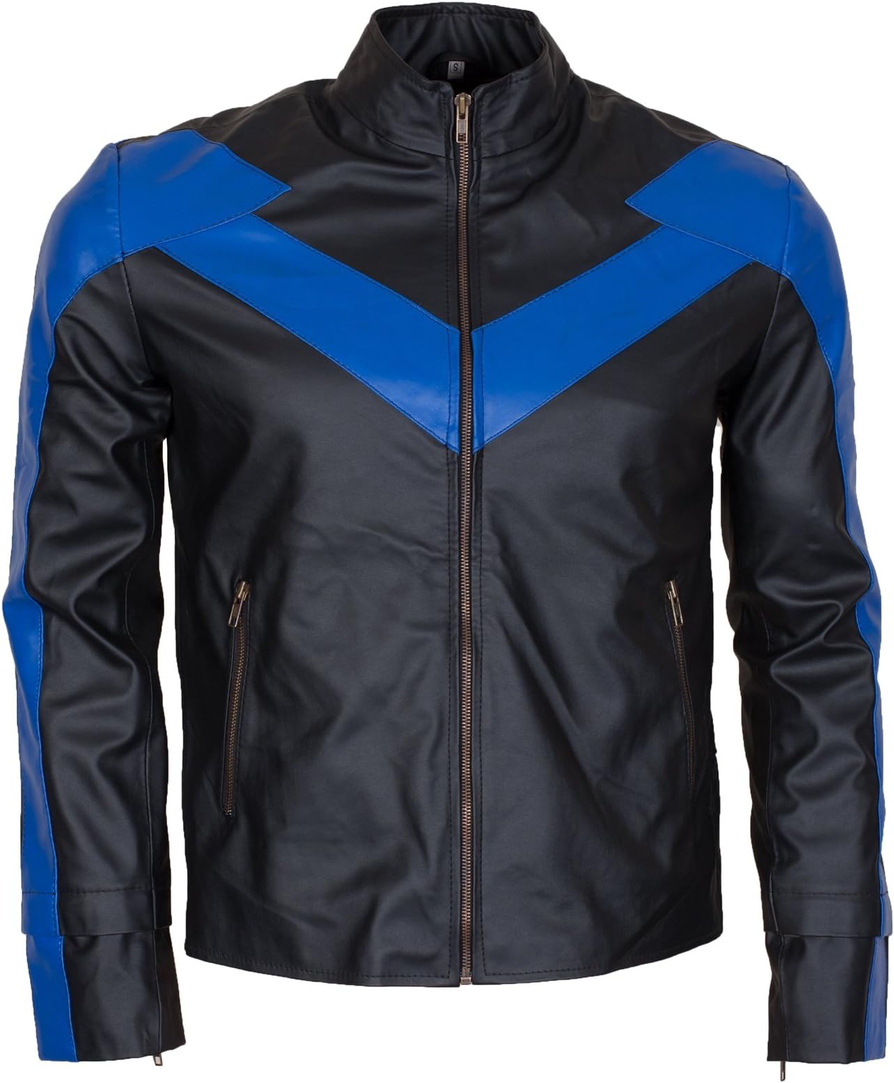 Night The Wing Adult Mens Faux Leather Jacket Costume
